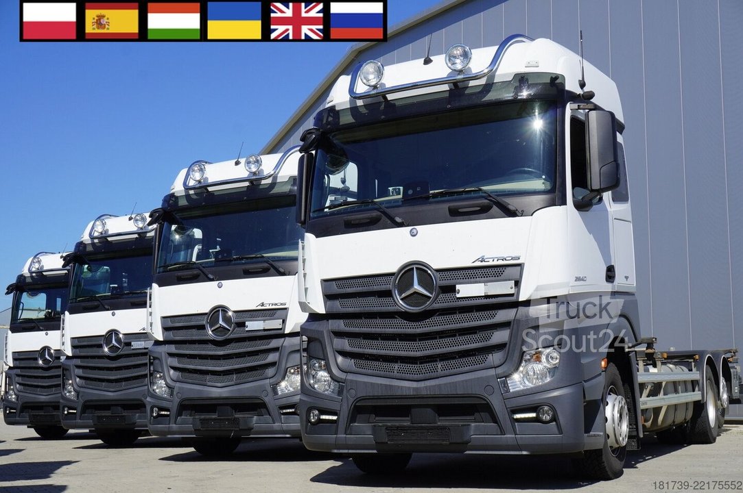 Fahrschule / BDF Mercedes-Benz Actros 2540 6×2 / 90 tho. km! / 5-seater gebraucht