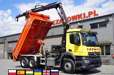 2-Seiten-Kipper Mercedes-Benz Arocs 2640 6x4 / 100 tho. km! / HIAB gebraucht