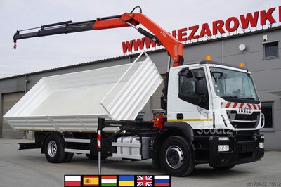 Zweiseitenkipper Iveco Stralis 19.310 / 2-side tipper / Fassi gebraucht