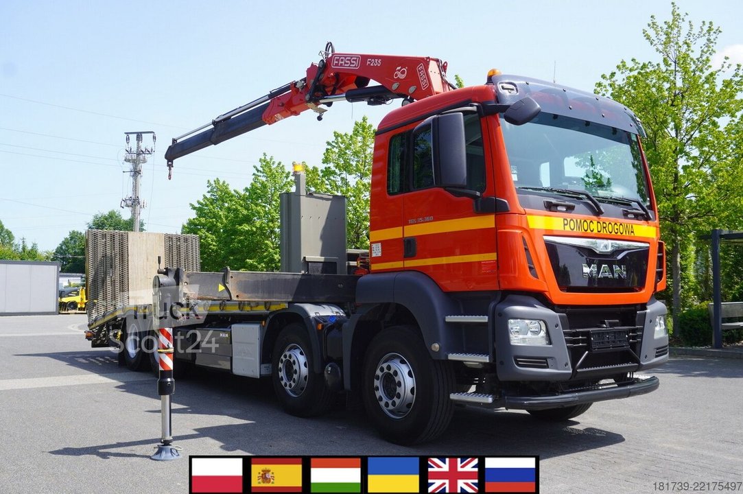 Autokran MAN TGS 35.360 E6 8×2 / FASSI F235A.2.22 gebraucht