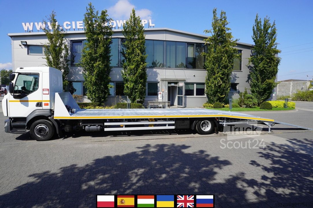 Kranaufbau Renault D12 / New galvanized tow truck superstru gebraucht