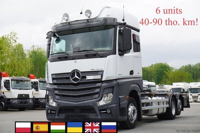BDF / für Fahrunterricht Mercedes-Benz Actros 2540 6x2 / 80 tho. km! / 5-seater gebraucht