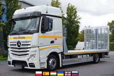 Autokran Mercedes-Benz Actros 1840 / NEW galvanized Tow truck gebraucht