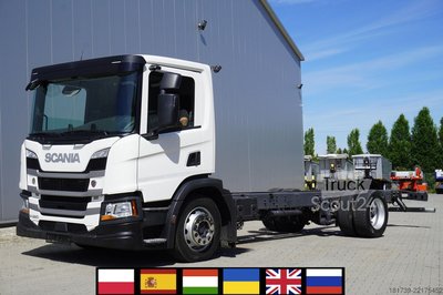 Fahrgestell SCANIA P280 4×2 / 140 tho. km / Chassis 735 cm gebraucht