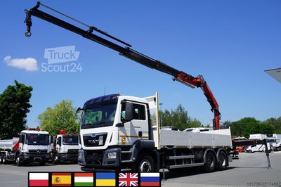 Plattform MAN TGS 26.420 6×4 / Fassi F215A.2.24 / 6,7m gebraucht
