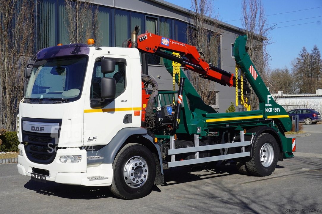 Containerschiffe DAF LF 18.310 E6 / Skip loader Fornal gebraucht