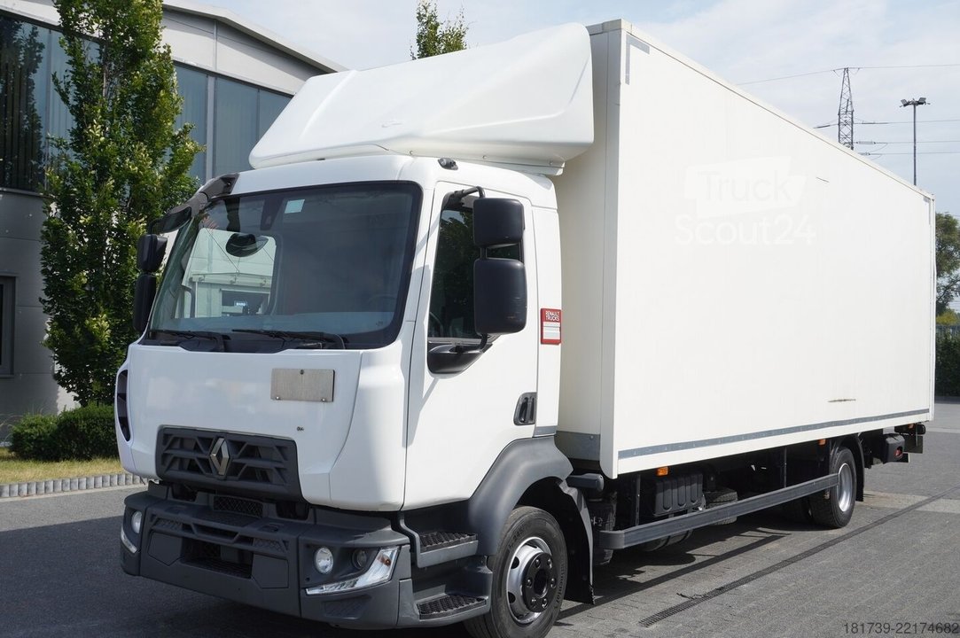 Container Renault D12 Euro 6 / 18 pallets / Tail lift/ 2017 gebraucht