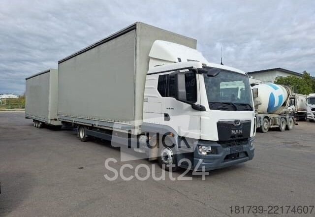 Satz MAN TGL 8.190 4×2 / sleeper cab / 80 tho. km gebraucht
