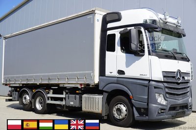 Plane Mercedes-Benz Actros 2540 6×2 / 90 tho. km! / 18 EPAL gebraucht