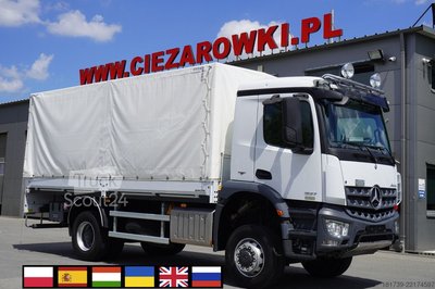 Plane Mercedes-Benz Arocs 1827 / 10 tho. km!!! / 4x4 / Tilt gebraucht