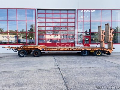 Tieflader Anhänger Müller Mitteltal T4 Kompakt 40,0  4 Achs Tieflader- Anhänger gebraucht