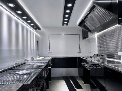 Verkaufsanhänger Imbissanhänger, Doppel Gasgrill mit Gasprüfung neu