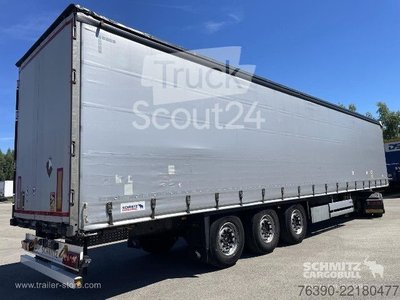 Auflieger mit Pritsche & Plane Schmitz Cargobull Semitrailer Curtainsider Standard gebraucht