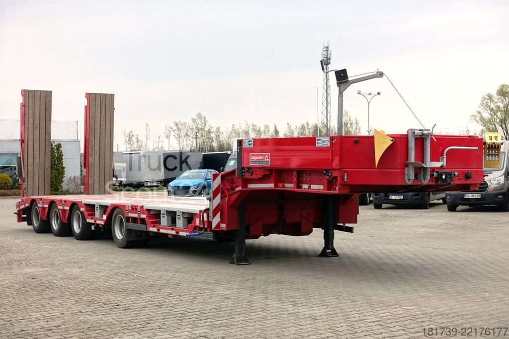 Tieflader-Sattelauflieger LANGENDORF low-bed semi-trailer / 2024 / 46 t load gebraucht