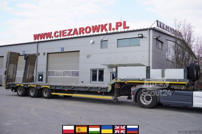 Tiefladeplattform Bodex NN3J low-bed semi-trailer gebraucht