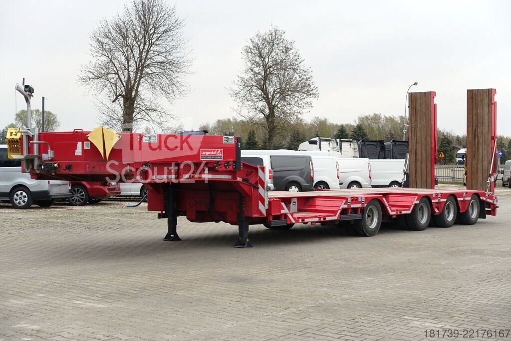 Tieflader-Sattelauflieger LANGENDORF low-bed semi-trailer / 2024 / 46 t load gebraucht