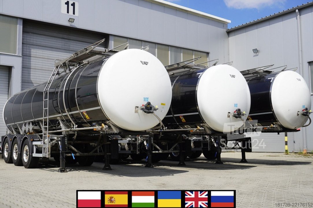 Bitumen-Sattelauflieger Lag O-3-ST L4BH bitumen semi-trailer / ADR gebraucht