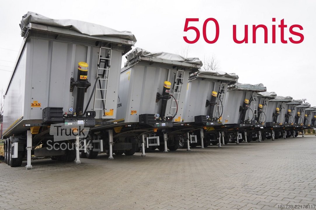 Kipper Wielton NW-3 / weight 6.2 t / cap.38m3 / 50 unit gebraucht