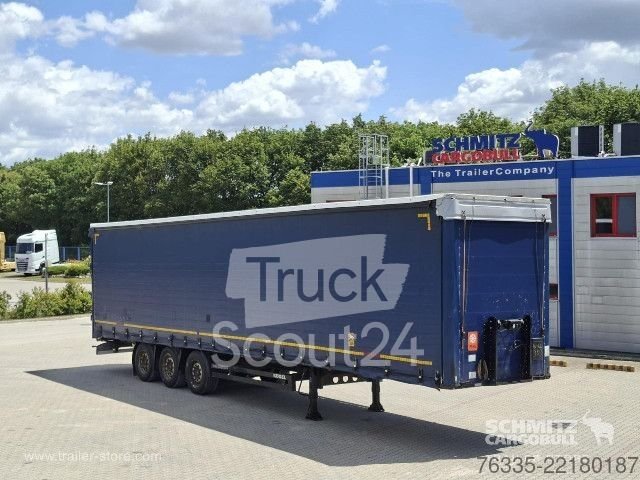Auflieger mit Pritsche & Plane Kögel Curtainsider Mega gebraucht