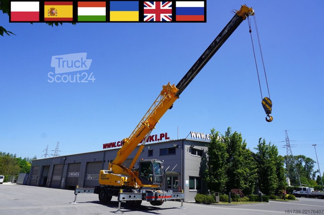 Geländekran Sennebogen 630 rough terrain crane / 2000 MTH / 30m gebraucht