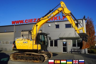 Kettenbagger JCB JS 145LC crawler excavator / 4800 MTH gebraucht