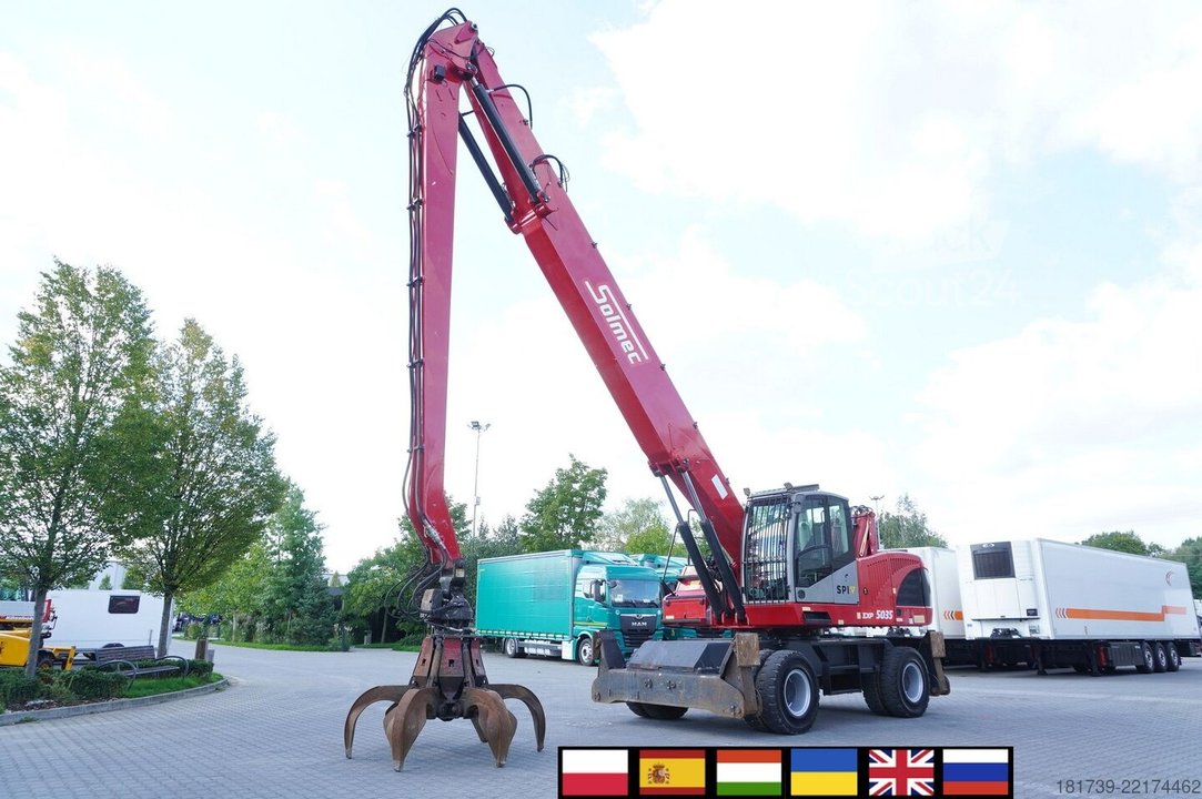 Materialtransporteur Solmec EXP 5035/6000 mth!/37t material handler gebraucht