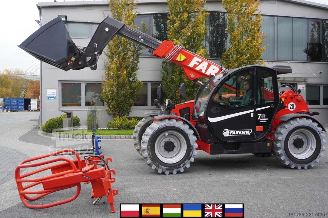 Telelader Faresin 730C Classic 55 / 550 MTH !!! / 7 m reac gebraucht