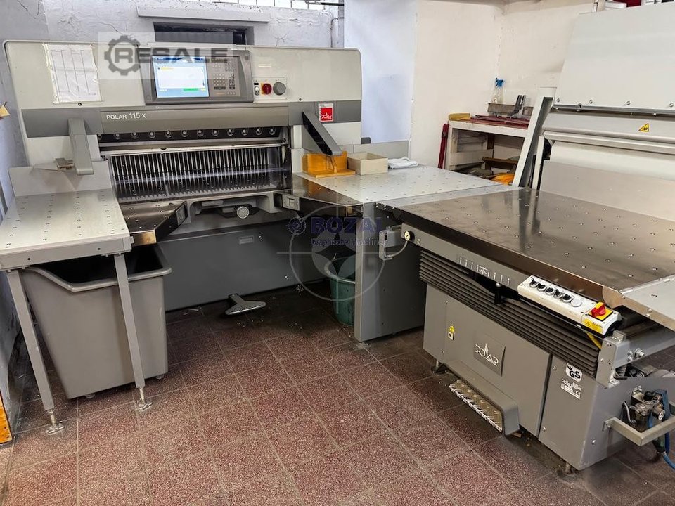 Paper cutting machines POLAR 115 X
