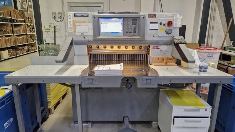 Paper cutting machines POLAR 78 X