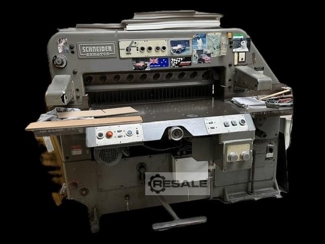 Paper cutting machines SCHNEIDER Senator 106