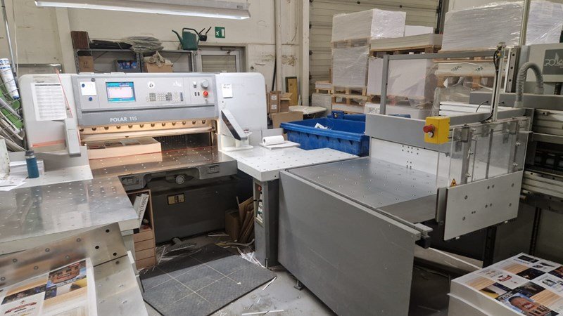Paper cutting machines POLAR 115 Line
