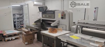 Paper cutting machines POLAR 115 EMC Monitor