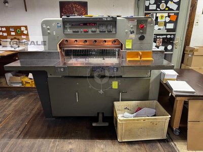 Paper cutting machines POLAR 76 EM