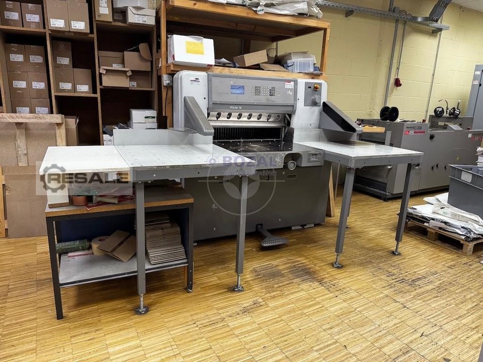 Paper cutting machines POLAR 78 ES