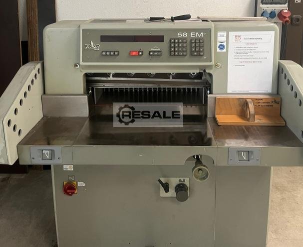 Paper cutting machines POLAR 58 EM