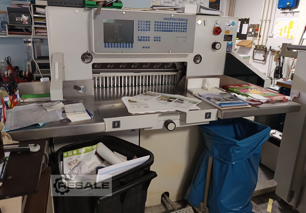 Paper cutting machines WOHLENBERG Type: 76