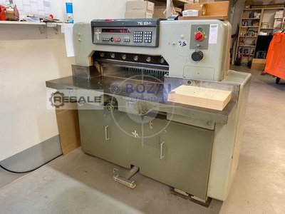 Paper cutting machines POLAR 76 EM