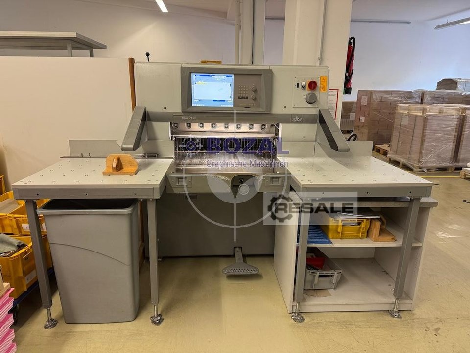 Paper cutting machines POLAR 78 XT