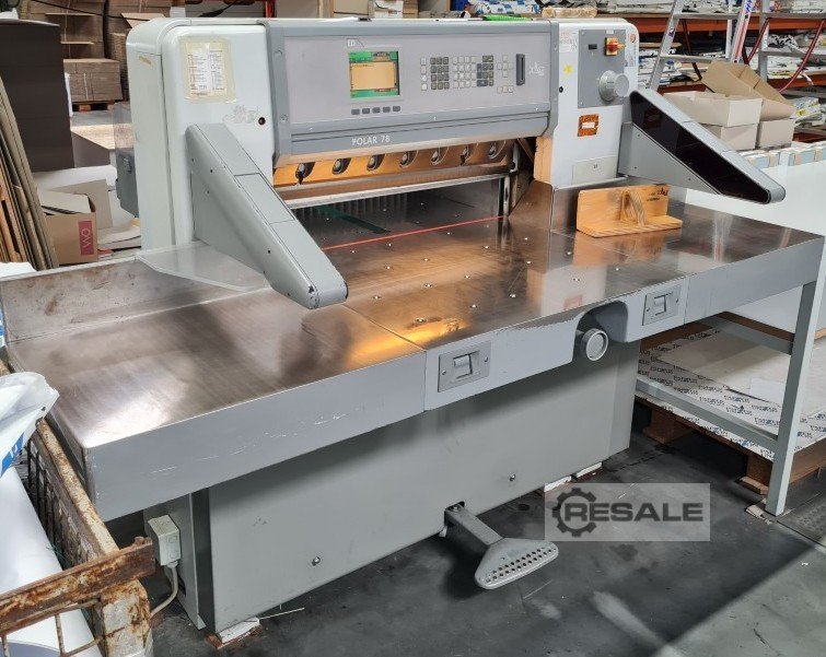 Paper cutting machines POLAR 78 ED