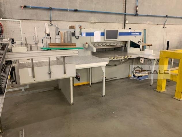 Paper cutting machines WOHLENBERG BAUMANN 132 cutting line