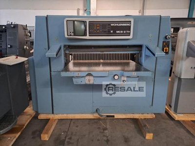 Paper cutting machines WOHLENBERG 115 MCS-2 TV