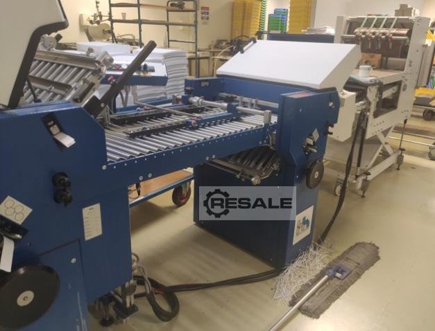 Automatic combined folding machines HERZOG HEYMANN folding line