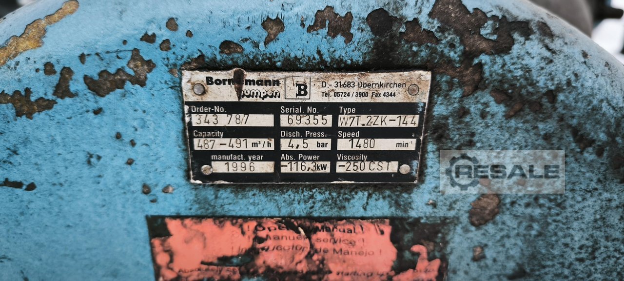 Pumps BORNEMANN W7T.2Z-85