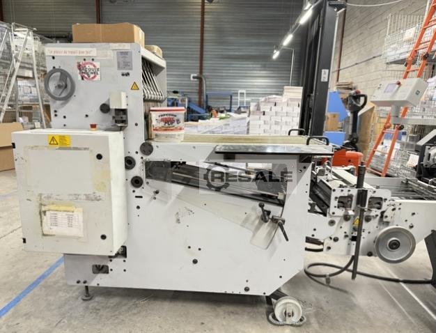 Up right sheet deliveries HEIDELBERG STAHL SBP-46+MKE+VE delivery