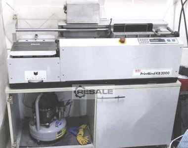 Adhesive binders with a clamp FKS Print Bind KB 2000