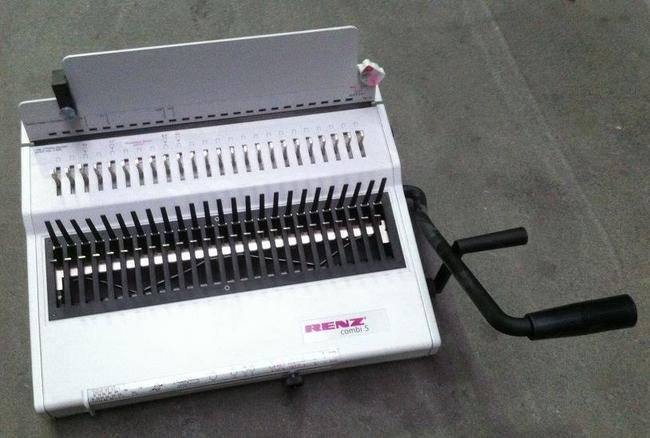 Binding machines CHRISTIAN RENZ Combi S