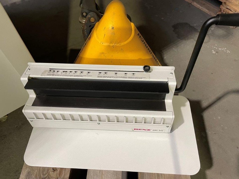 Binding machines RENZ WBS 340