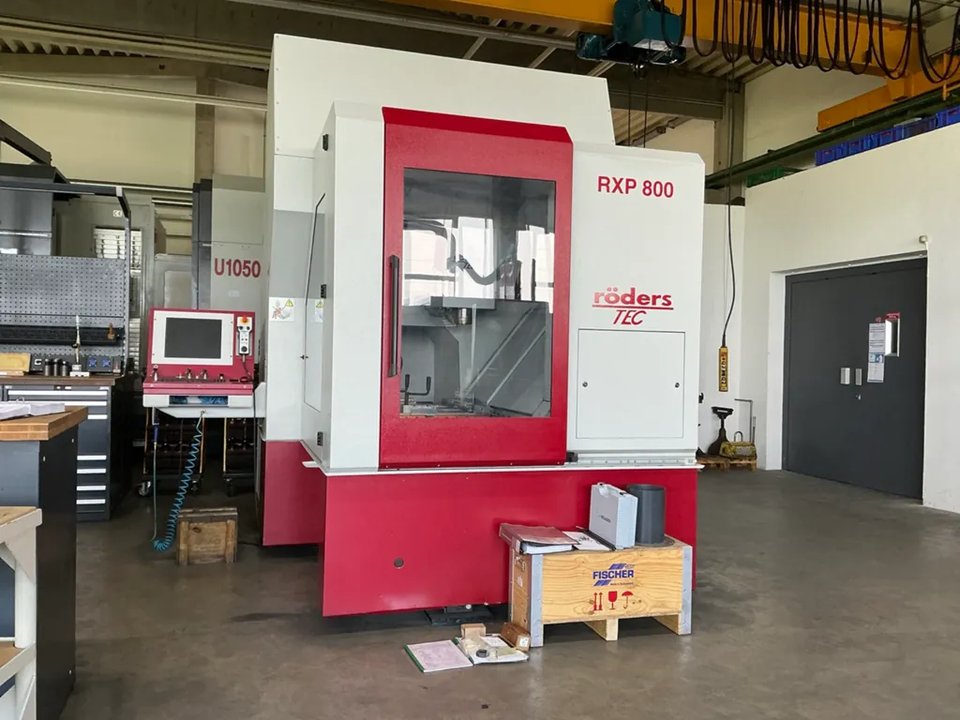RÖDERS RXP800 HSC-Fräsmaschine