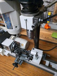 Uhrenmacher Drehbank mit Fräse - emco unimat 3