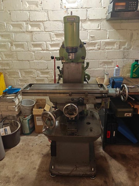 Steinel SH4 SV4 Fräse Fräsmaschine FVK3 SK30 vergl. Deckel FP 1 2